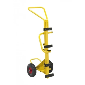Ergonomisk gasflaskevogn m/gribe-arm