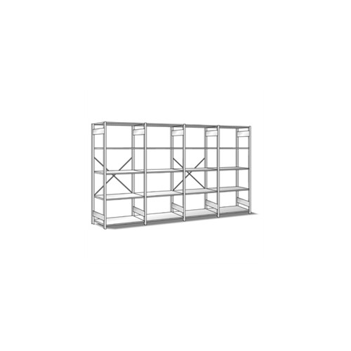 Tilbud Reol No.1 4 fags 2100, 5 hylder 1000x600 galv.