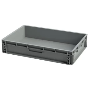 Eurokasse SPK 600x400x120 mm, u/h�ndtagshul, gr�