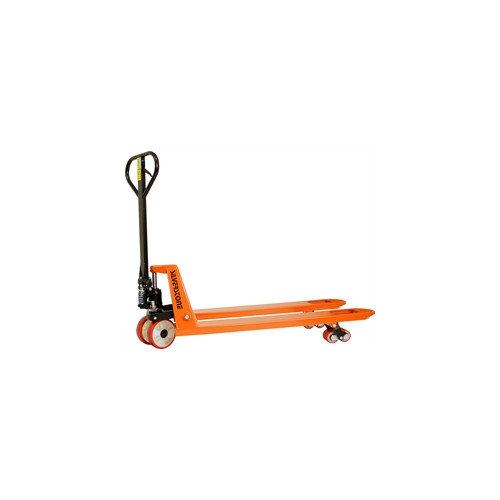 Pallel�ftevogn Basic, boogie PU, 1150 mm, 2000kg