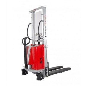 Stabler semi-elektrisk, 1600 mm, 1000 kg.