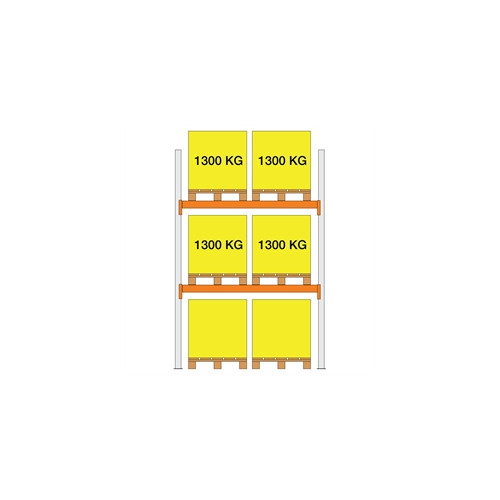 Pallereol startfag XS30 2000x1100x1850 2 b�relag (1300kg/pl)