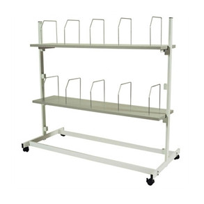Kartonvogn gr� laminat incl. b�jler og konsoller