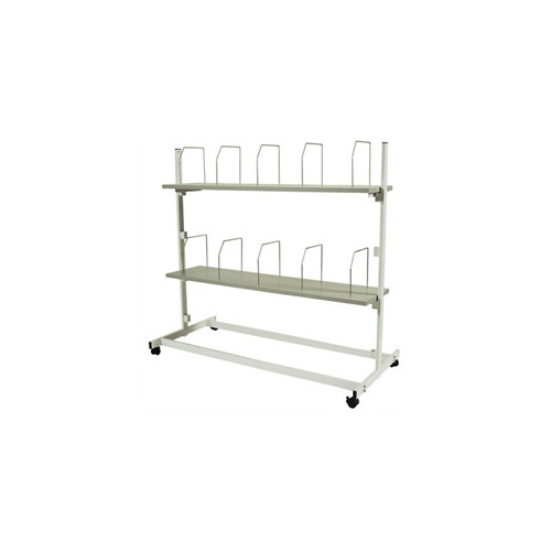 Kartonvogn gr� laminat incl. b�jler og konsoller