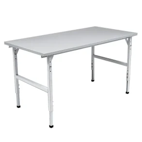 Arbejdsbord 2400x1000 gr� laminat