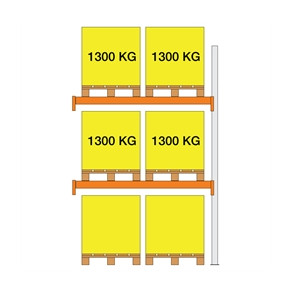 Pallereol tilbygn. XS30 2000X1100x1850 2 b�relag (1300kg/pl)