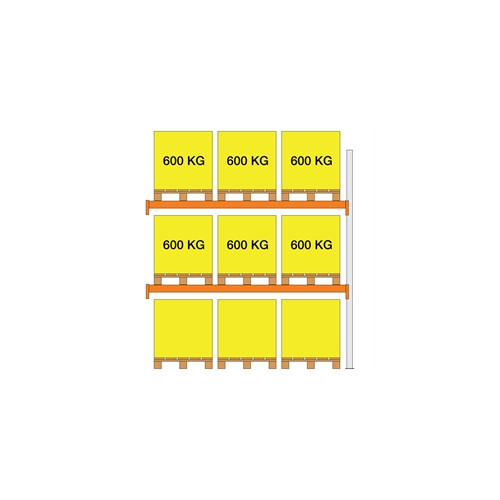 Pallereol tilbygn. XS30 2000X1100x2700 2 b�relag (600kg/pl)