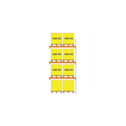 Tilbygn. XS30 2000X1100x1850 3 b�relag (1300kg/pl)