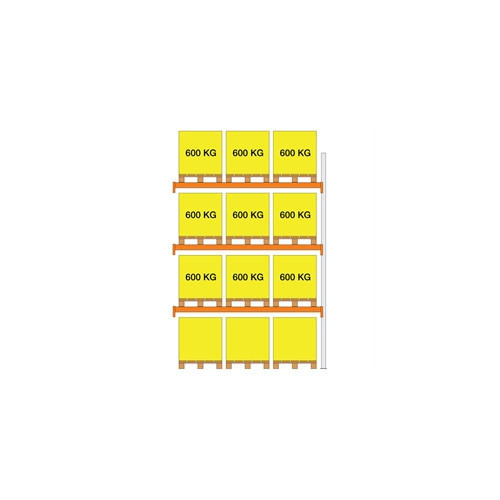 Tilbygn. XS30 2000X1100x2700 3 b�relag (600kg/pl)