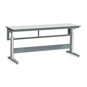 Arbejdsbord W 250 2000x600, EL-h�ve/s�nke, Laminat