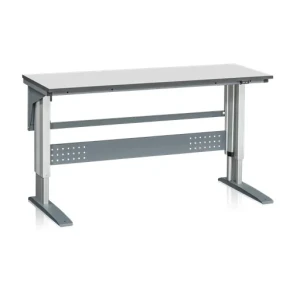 Arbejdsbord W 375 1600x600, EL-h�ve/s�nke, Laminat