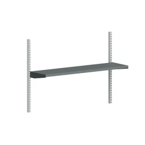 Pakkebordshylde 1400x360 mm grafitgr�