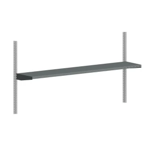 Pakkebordshylde 1800x360 mm grafitgr�
